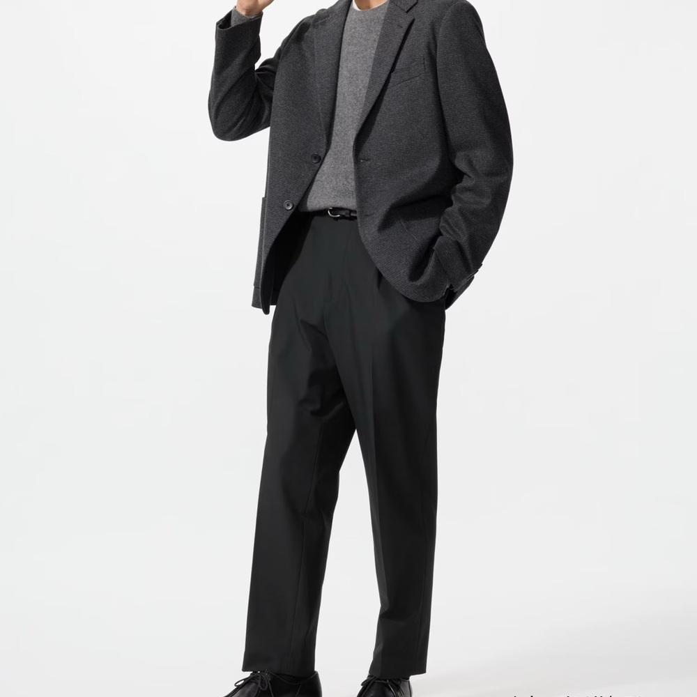 Uniqlo Smart Ankle Pants | Pleated